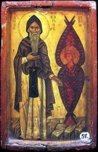 220px-St_Macarius_the_Great_with_Cherub